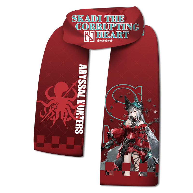 围巾冬季保暖陈阿米娅浊心斯卡蒂年明日动漫游戏周边方舟围脖 - 图1