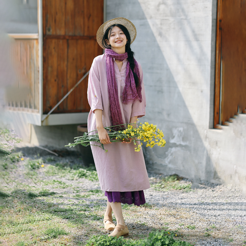 【茉莉私服】绽放193朵/白色纯棉蕾丝下摆连衣裙叠穿打底吊带长裙