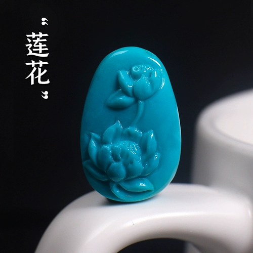 Природная руда, бирюзовые бусины, подвеска, браслет, четки из круглых бусин из грецкого ореха, аксессуар, провинция Хубэй, DIY