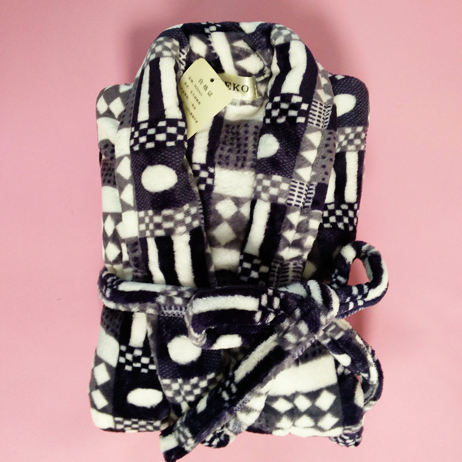 新款秋冬天加厚珊瑚绒睡袍男士法兰绒情侣浴袍女中长款睡衣加肥大,淘宝优惠券,粉丝福利购,淘宝优惠卷