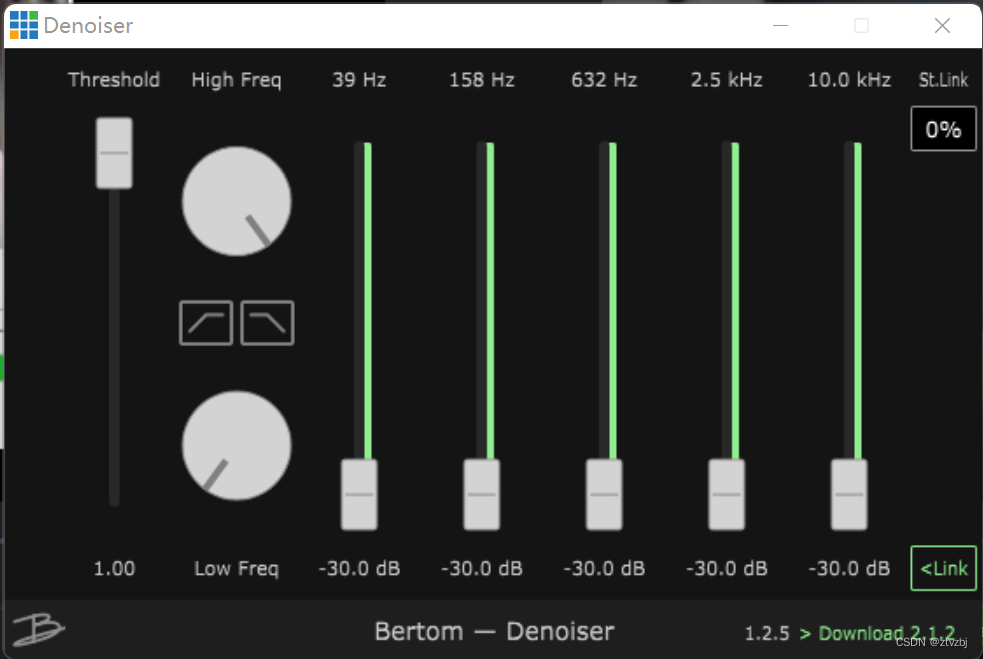 Vmix降噪教程Bertom Denoiser实时直播智能插件降噪效果器win\mac - 图0