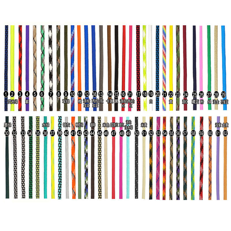 4mm七芯伞绳 伞兵编织线 户外多功能伞绳 户外露营帐篷天幕绳子 - 图3