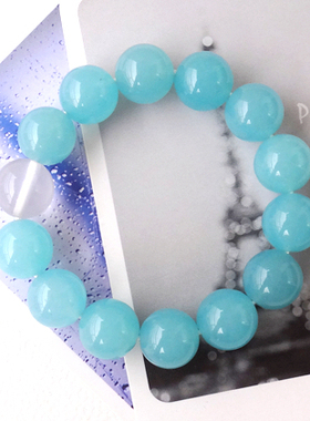 玉髓透明冰种水晶手链包邮