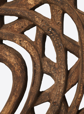 非洲手工木雕羚羊契瓦拉面具