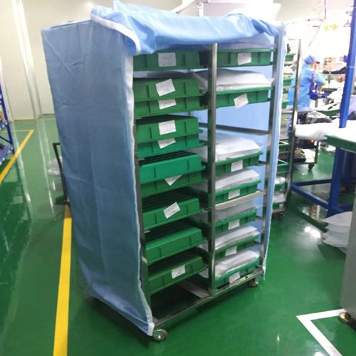 防尘罩定做防静电布料涤纶面料无尘服隔板套设备仪器防尘布袋定制 - 图2