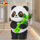 2025 New 50cm Bamboo Panda Building Blocks