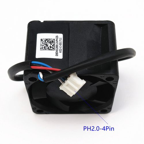 全新AVC 4028 4CM风扇4线调速双滚珠大风量DB04028B12U 12V 0.66A - 图2
