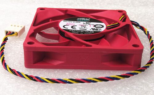 全新酷冷7015 7CM风扇 4线液压温控FA07015L12LPB 12V 0.25A 0.7A - 图0