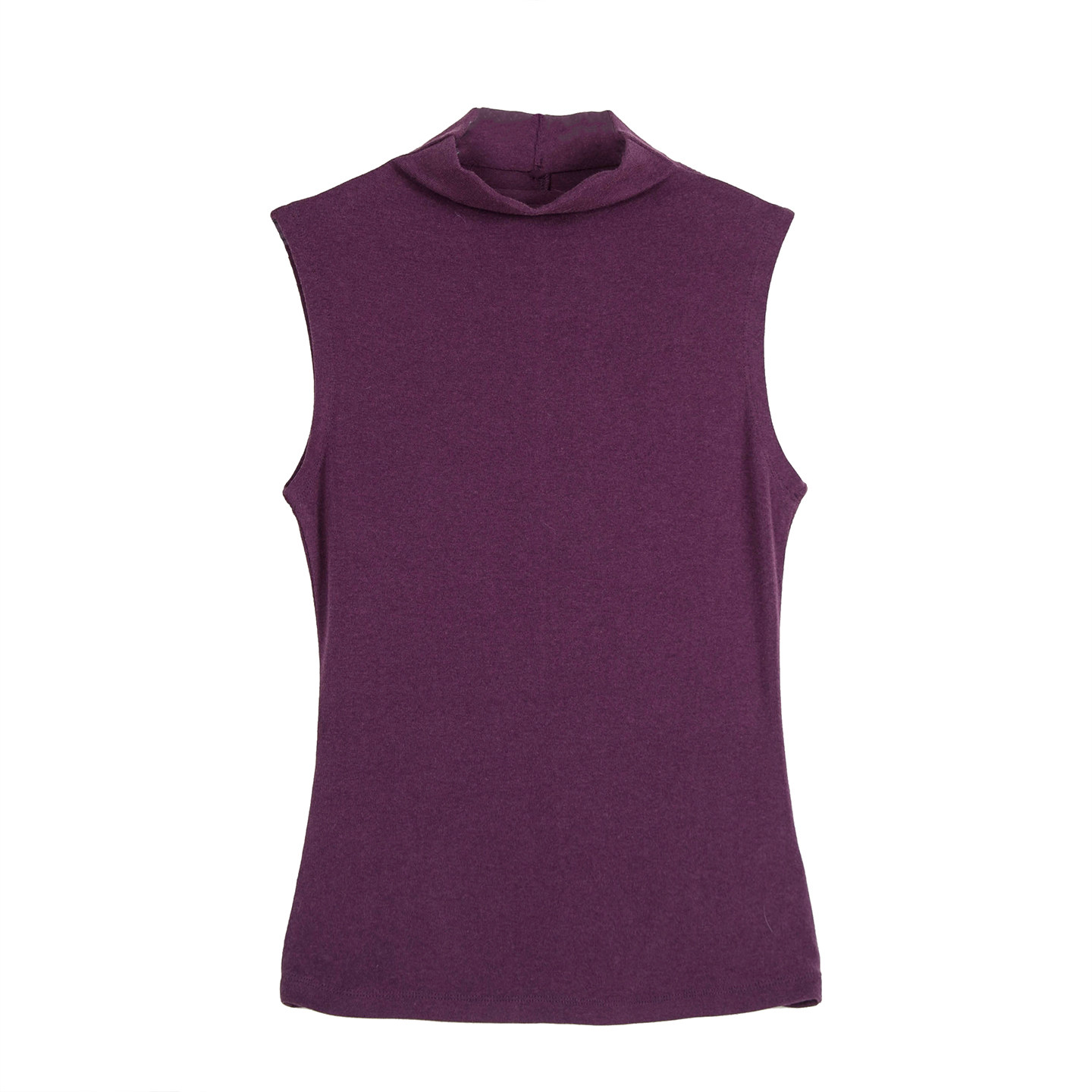 专柜价159【栖】女装时尚百搭半高领修身背心430101247/千-63,淘宝优惠券,粉丝福利购,淘宝优惠卷