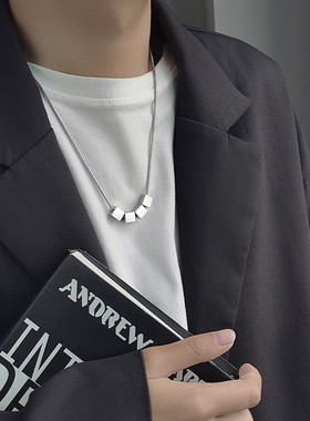 项链男潮嘻哈高级感挂饰小众设计