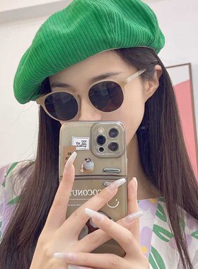 防紫外线椭圆形韩版铆钉设计