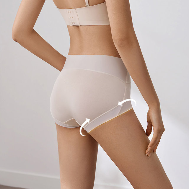 Jinsan Tower 100% mulberry silk high waist belly lifting hip pants