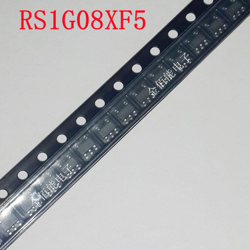 RS1G08XF5逻辑门芯片贴片SOT-23-5丝印1G08原装-图1