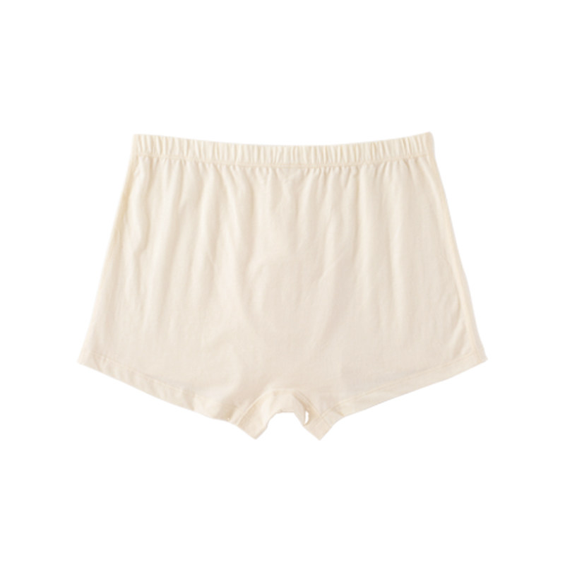 小亘棉三百男士平角内裤100%棉本白原色汗布纯棉全棉面料四角裤头,淘宝优惠券,粉丝福利购,淘宝优惠卷