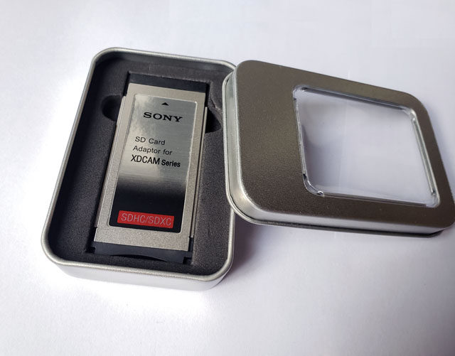 SONY SD02 adapter SXS card holder Z280/X280/X160/EX280/EX1R Sony camera