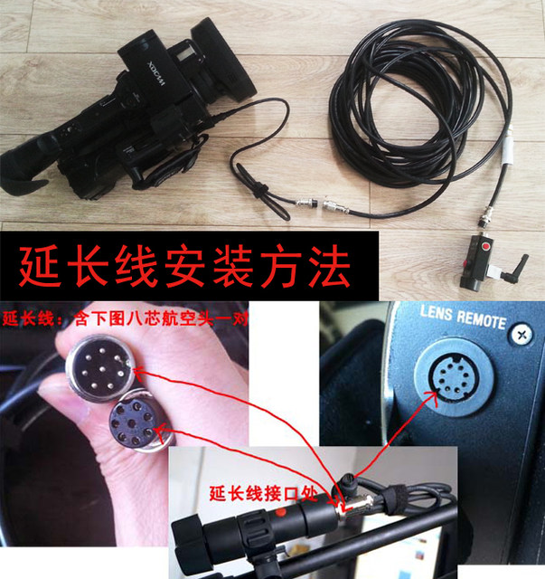 It is not compatible with other Sony Sony PMW-EX280/EX1R lens remote controller extension cable