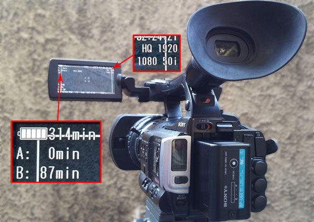 SONY BP-U60 battery supports Sony Z280/Z200/NX800/X280/FX6/FS5 cameras