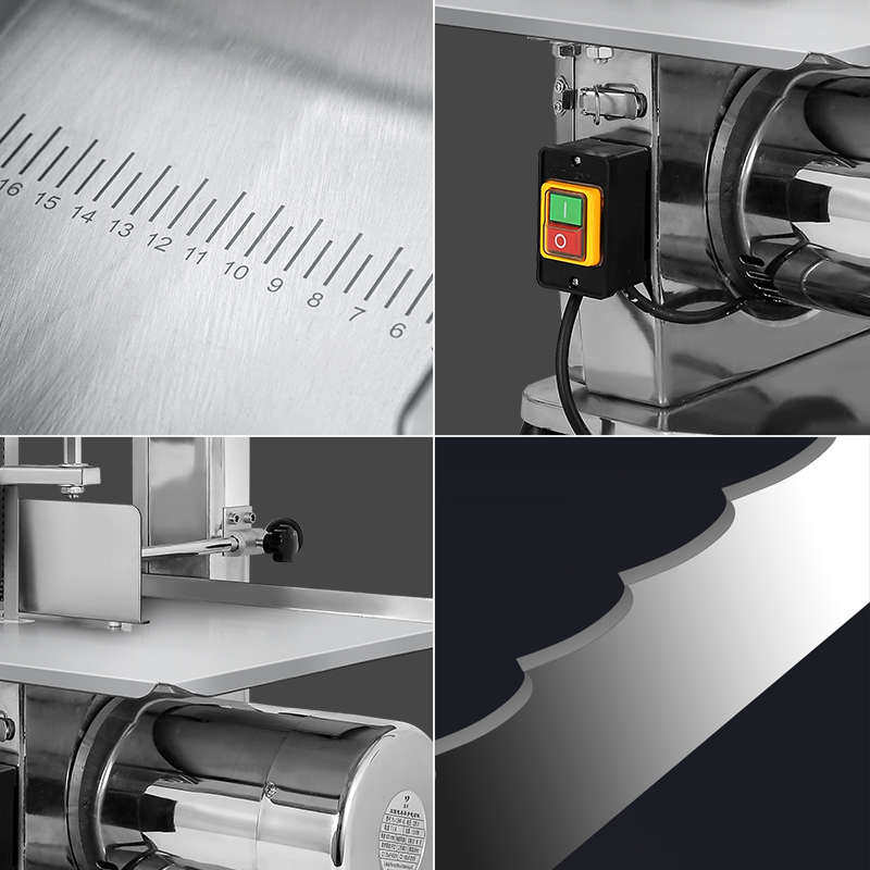 商用250型锯骨机台式小型切骨机牛骨猪蹄冻肉电动全自动切割神器,淘宝优惠券,粉丝福利购,淘宝优惠卷