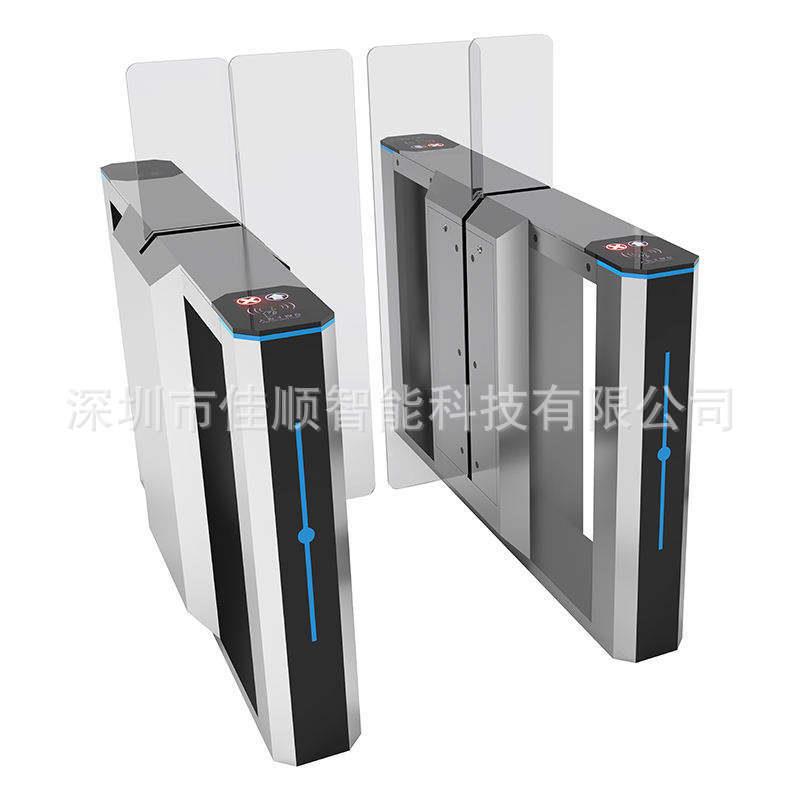 Sliding gate card management system, access control and attendance equipment and system fingerprint multi-channel sliding gate machine