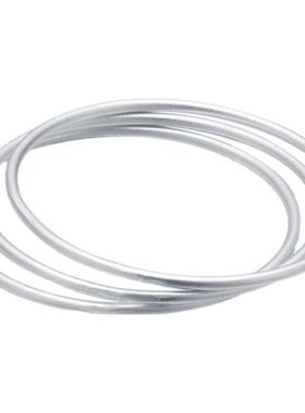 高档99纯银手镯女9三生三世古法银镯足银手简约小众款环纪念9日礼