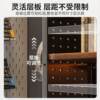 Desktop storage rack desk hole plate multi-layer storage rack layered rack home desktop bookshelf computer elevated rack