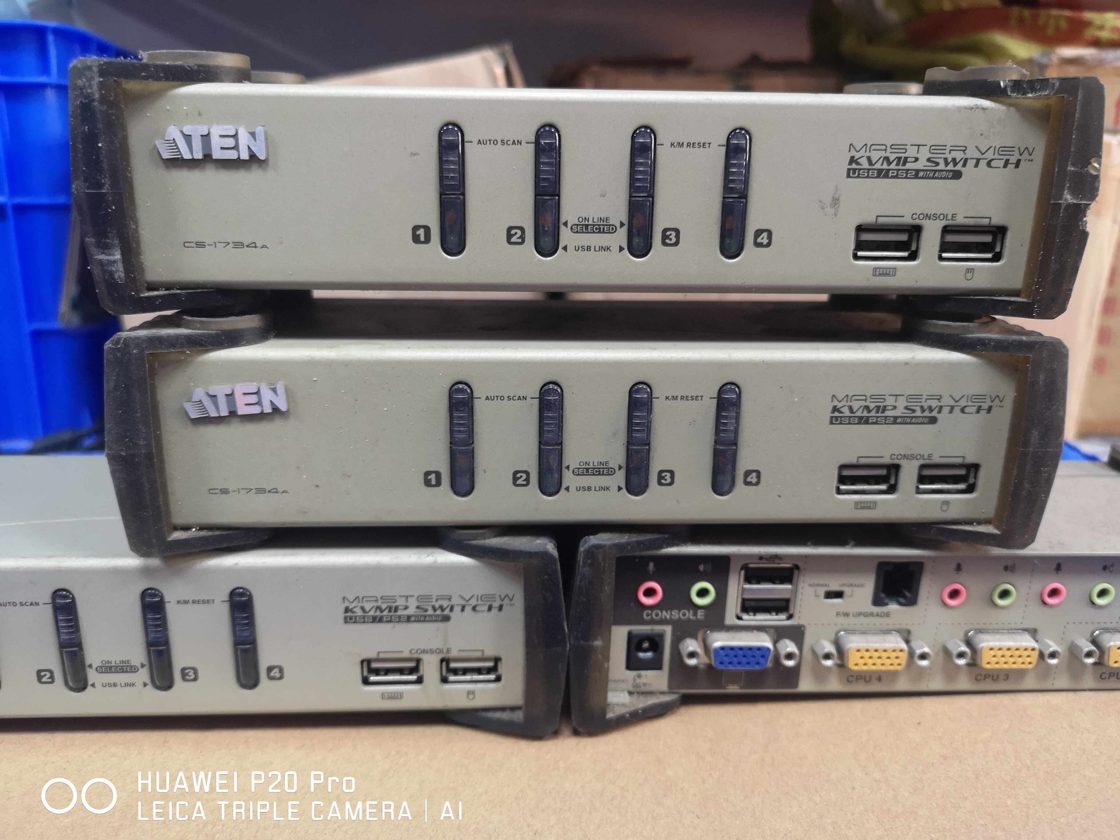 ATEN コンピューターモジュール DVI/USB/スマートカードリーダー対応 ▽115-2800 KA7166 1台 材料、資材