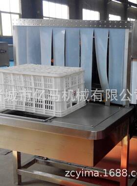 全自动高压周转箱洗筐机水果筐清洗机设备食品塑料周转筐清洗机