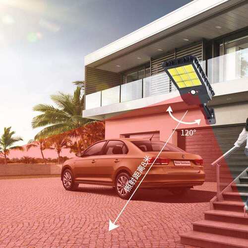 厂家太阳能9灯珠路灯 户外家用庭院灯led太阳能灯遥控 - 图3