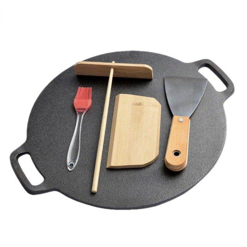 煎饼果子烤盘盘铁盘鸡蛋饼无涂层春卷皮加厚铁板烧工具摆摊专用锅,淘宝优惠券,粉丝福利购,淘宝优惠卷