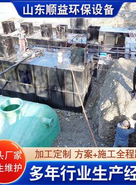 工业污水处理设备 食品厂屠宰场污水处理设备 地埋式污水处理设备