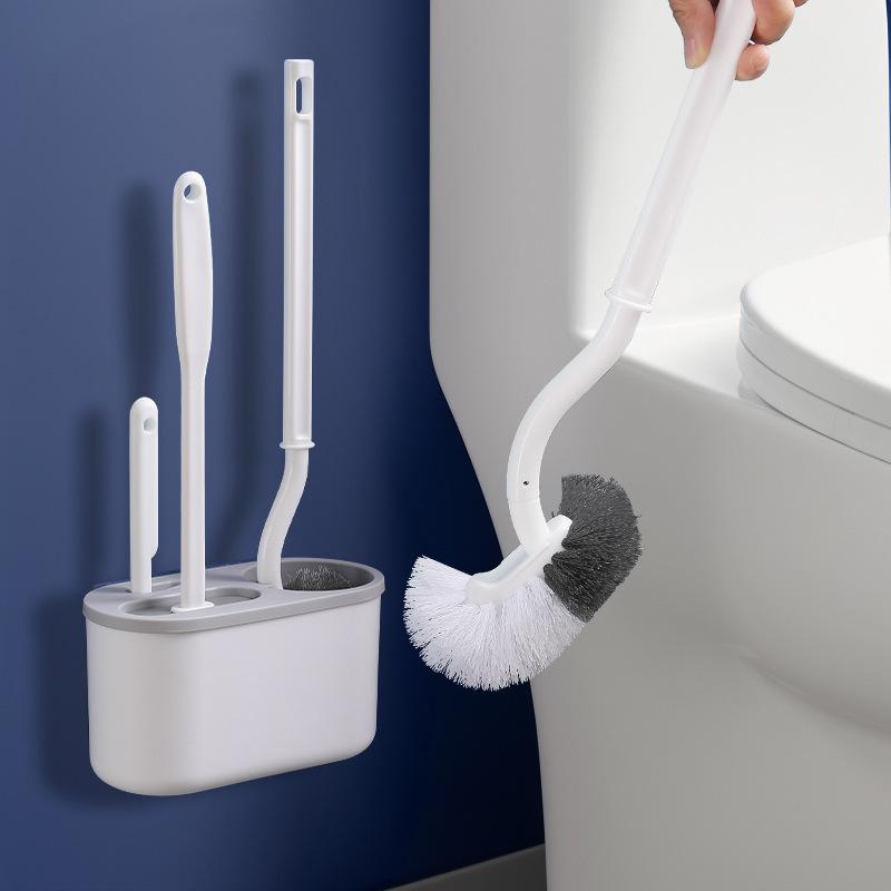 Creative Silicone Toilet Toilet Plastic Wall Mounted Wire Brush