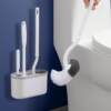 Creative Silicone Toilet Toilet Plastic Wall Mounted Wire Brush