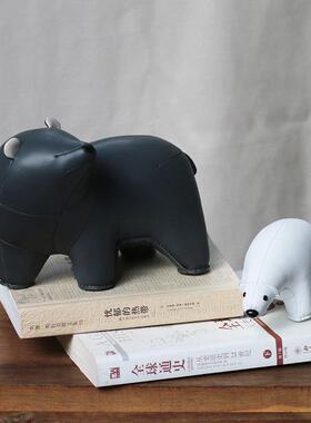 台湾Zuny熊系列摆件 熊猫北极熊日常送礼家居轻奢客厅书房装饰