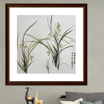 Artisan Su embroidery Lan Home Residence Decoration Hanging Painting Embroidery Genuine Silk