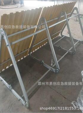 抢险救灾物资防汛挡水墙玻璃钢插接式子堤多功能河道治理挡水板
