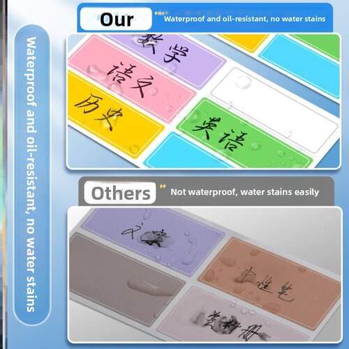 Color label sticker Sticky note sticker 彩色标签贴纸 - 图0