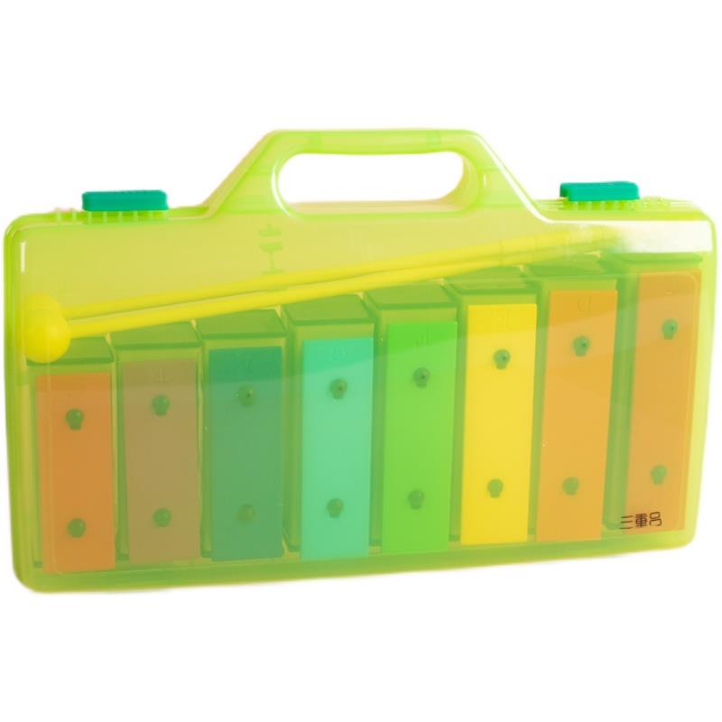 高档专业大号八8音音砖块音铝板敲琴奥儿童琴木尔夫打击乐器音乐 - 图3