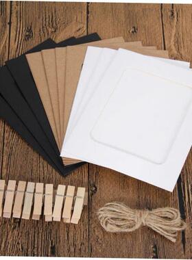 10Pcs 3Inch Paper Photo Flim DIY Wall Picture Hanging Frame