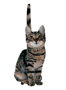 小猫卷纸摆件 家居餐巾纸架卫生间纸巾架铁艺工艺品 摆件式置物架