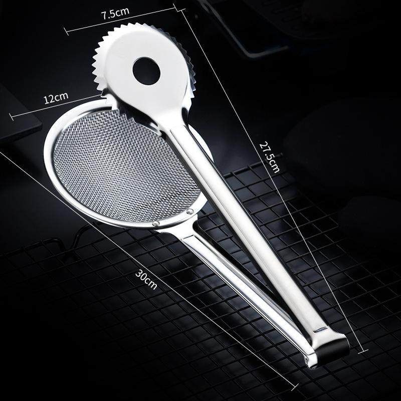 不锈钢煎鱼夹子多功能翻鱼铲子煎炸煎夹铲大号加厚牛排煎铲食品夹,淘宝优惠券,粉丝福利购,淘宝优惠卷