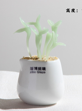 仙人掌办公室工艺品淄博装饰摆件