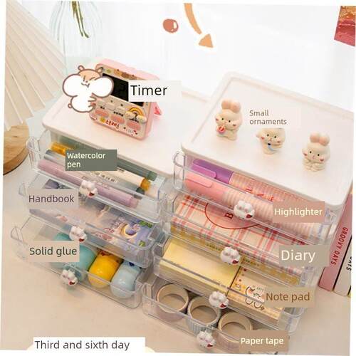 drawer storage cabinet wardrobe tv organizer box container - 图2
