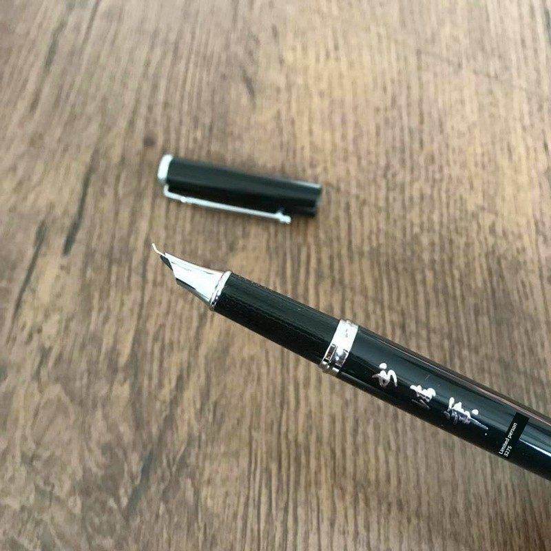 （免费笔头）益人3275金属艺术笔肘部弯曲笔头学生书写硬笔书法签名笔,淘宝优惠券,粉丝福利购,淘宝优惠卷