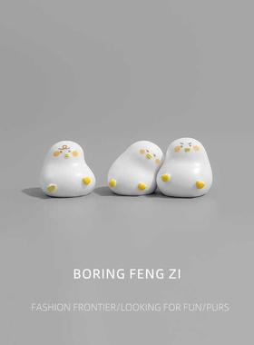 阿鸭家！无聊瞭摆几个搞怪鸭看看情绪解压桌面治愈小摆件工位装饰