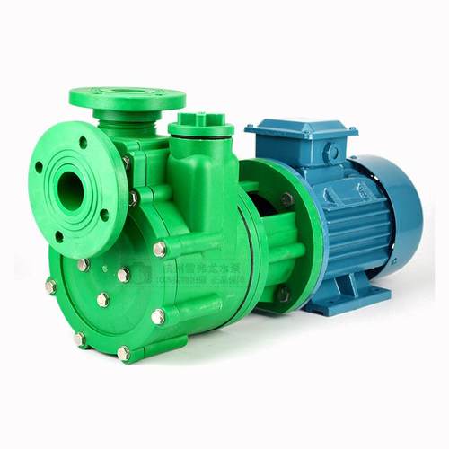 80FPZ-32增强聚丙烯工程塑料耐防腐蚀耐酸碱抽海水化工离心自吸泵 - 图3