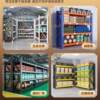 Heavy-duty shelves warehouse storage rack multi-layer storage rack with hole plate side hardware tool rack placement storage rack
