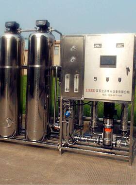 1吨0.25吨0.5吨纯水设备不锈钢纯水机全自动反渗透水处理设备