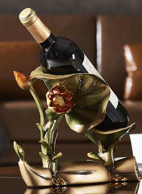 创55244036红酒架摆现轻奢高档酒代柜餐桌意装饰品件客厅展示柜家