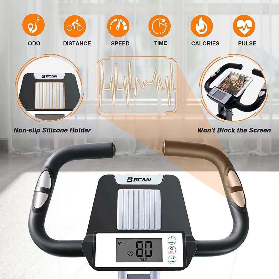 Dynamic bike home silent magnetically controlled folding exercise bike fitness equipment indoor portable pedal exercise bike