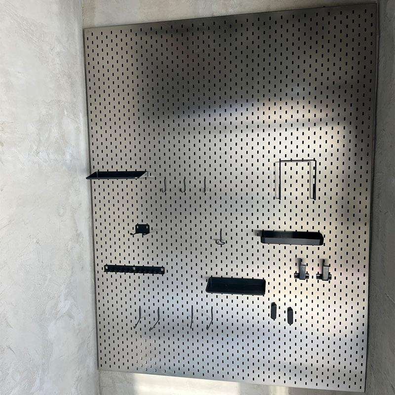 Thickened 30-sided 4-sided stainless steel mirror with sand surface, thickened edge, wall room wide, rust-free JGK plate orifice plate